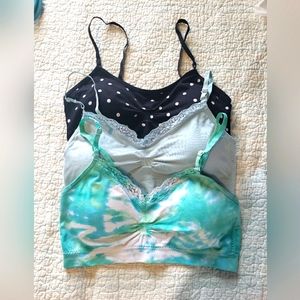 Set of 3 Coobie Bralettes-one size